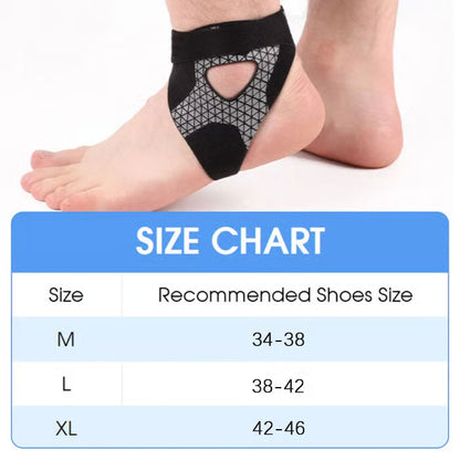 ⏳40% OFF Today ⏰ Adjustable Elastic Ankle Brace 🦶 Comfortable Support for Sports, Walking & Daily Use