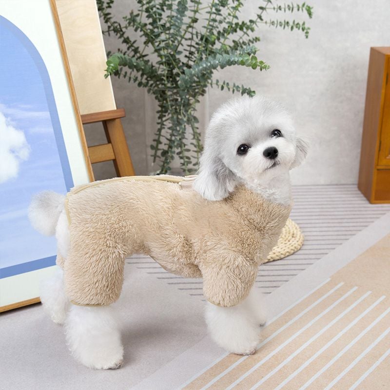 🐶Winter dog jumpsuit with zip at the back/🐶Winter dog jumpsuit with zip at the back