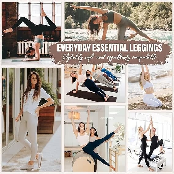 🎁Last day 49% off🔥High-waisted tummy control and body shaping workout leggings