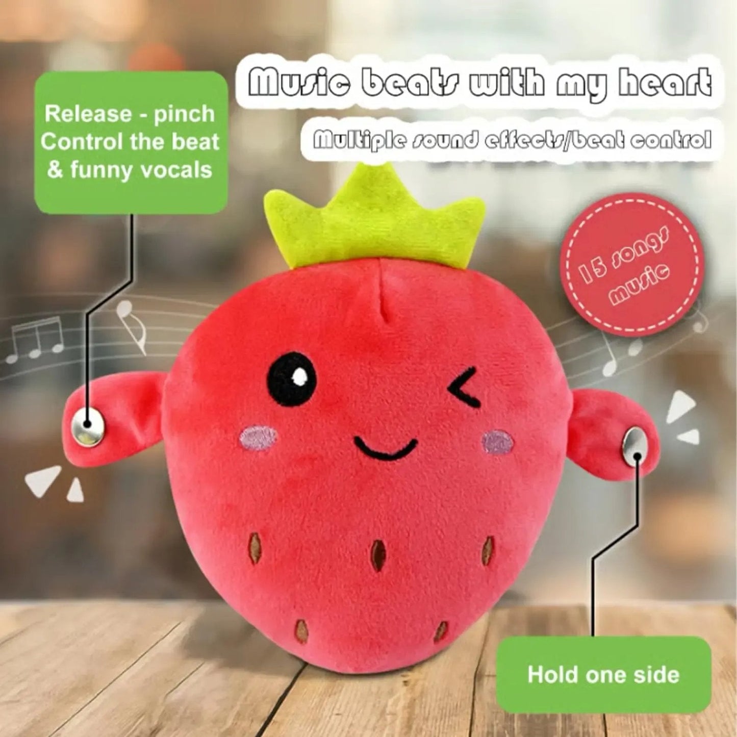 💕Hot sale: 49% OFF💖Interactive musical soft toy set🍌🍓🥕