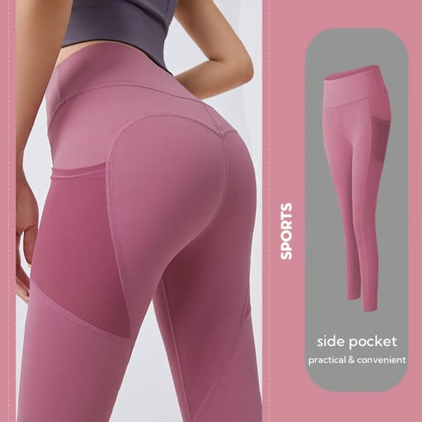 🎁Last day 49% off🔥High-waisted tummy control and body shaping workout leggings