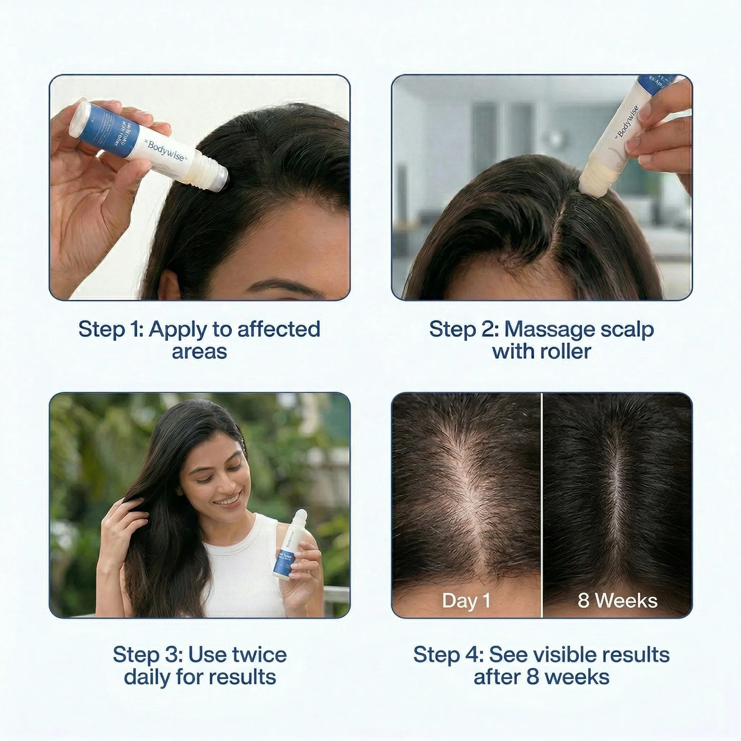 Bodywise Byvirexa Hair Growth  Roll on Serum