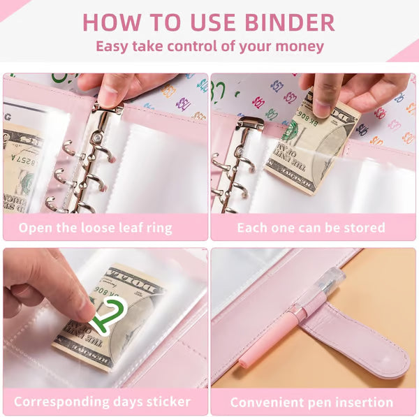 🔥🤑✉️100 Envelope Savings Challenge Book