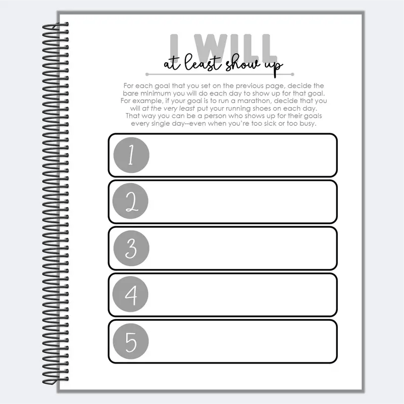 💪Challenge Accepted Fitness Planner: 90 Day Exercise and Food Journal for Wellness and Gratitude