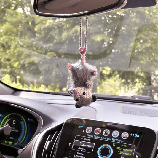 🔥 LAST DAY 49% OFF-Possum Car Charm(100% handmade knitting)