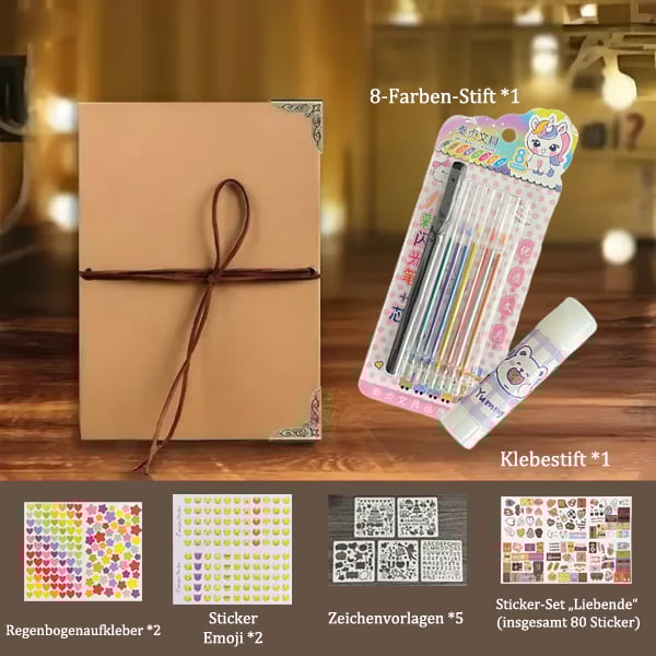 ✨The memory keeper: 230 cm foldable scrapbook album