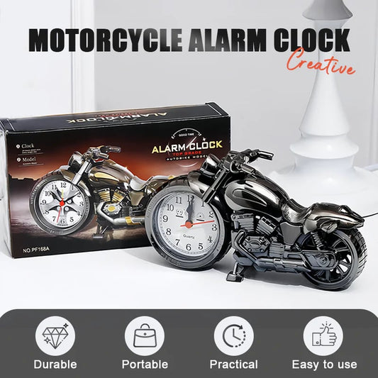 The Creative Motorcycle-Themed Alarm Clock