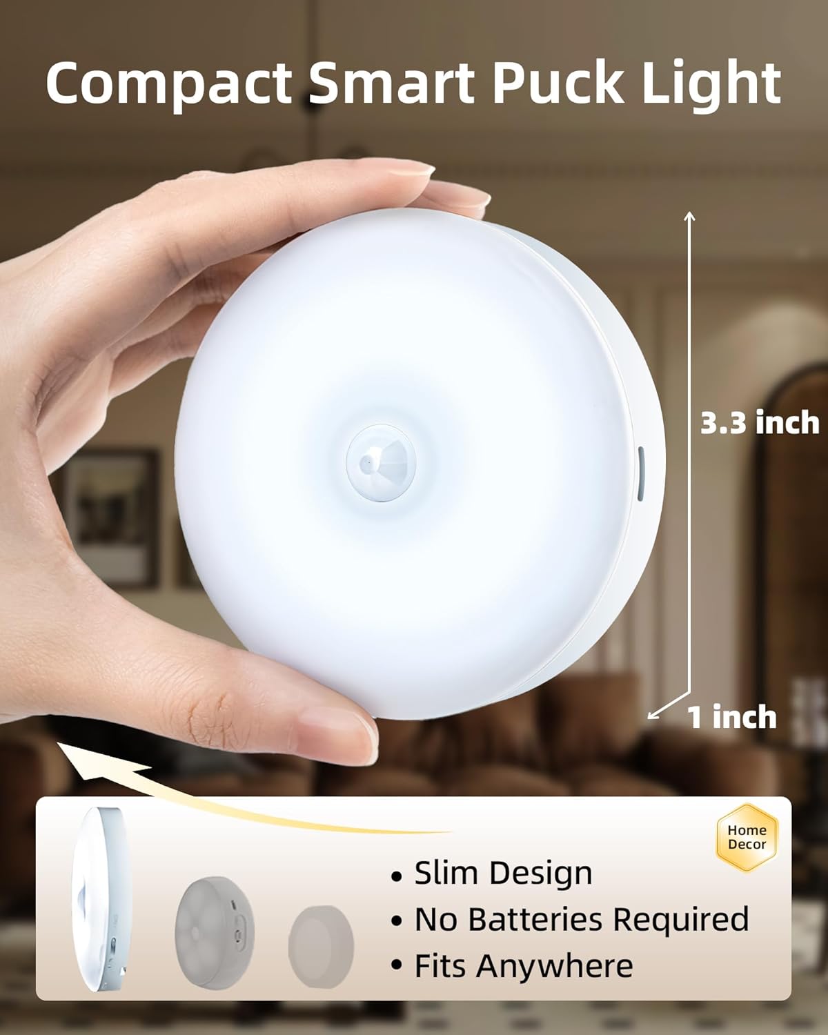 Under-cabinet lighting with charging station, rechargeable light strip with remote control