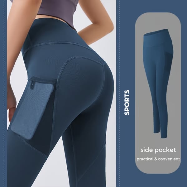 🎁Last day 49% off🔥High-waisted tummy control and body shaping workout leggings