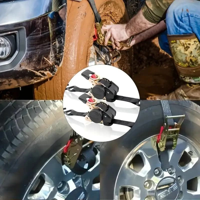 🎁 Limited Time – Upgraded 2026 Retractable Ratchet Strap (Perfect Gift for Men💙)
