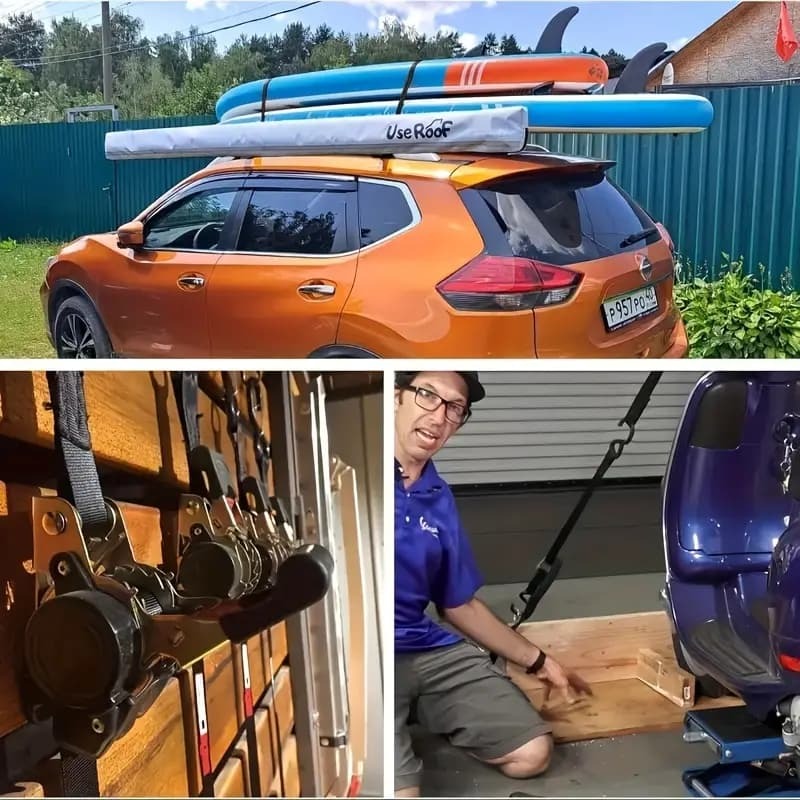 🎁 Limited Time – Upgraded 2026 Retractable Ratchet Strap (Perfect Gift for Men💙)