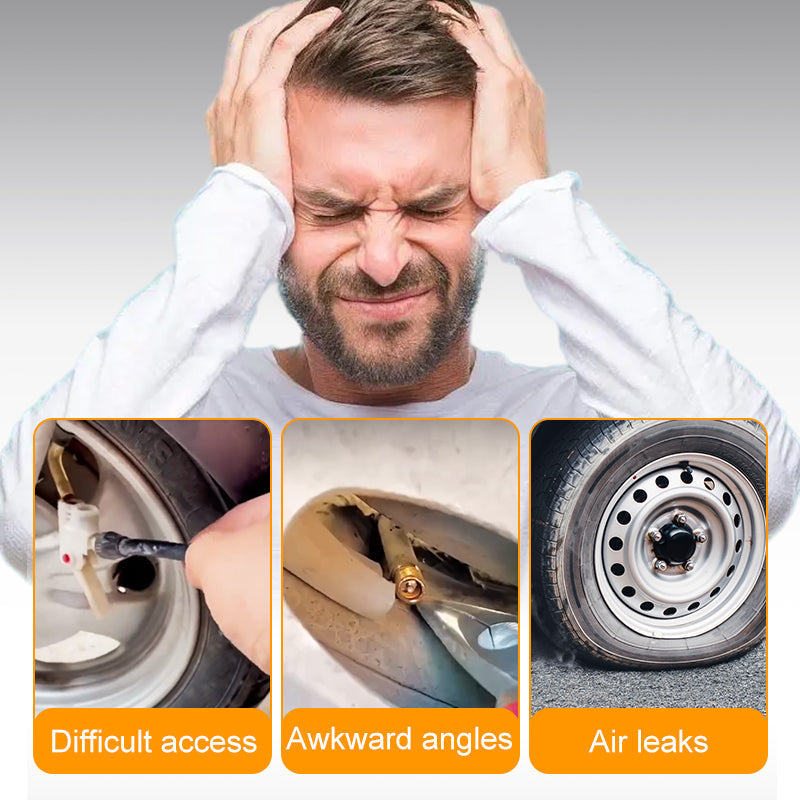 🔥Buy 1 get 1 free🔥Universal flexible tyre valve extension