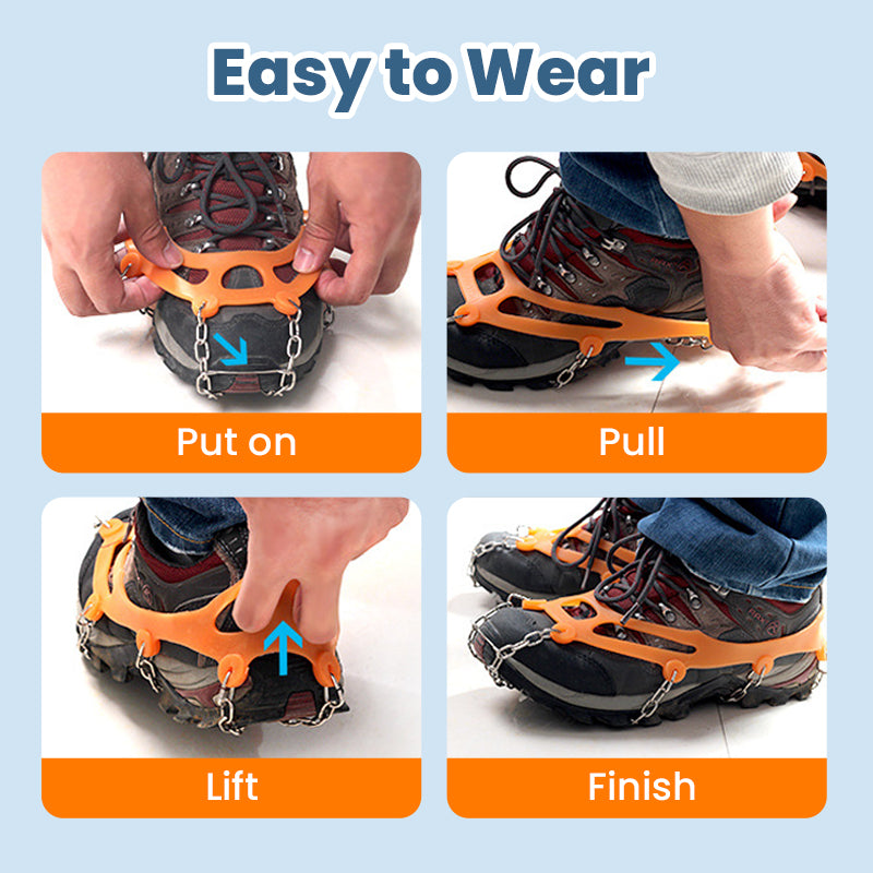 🔥HOT SALE🔥Anti-slip crampons for outdoor shoes and boots