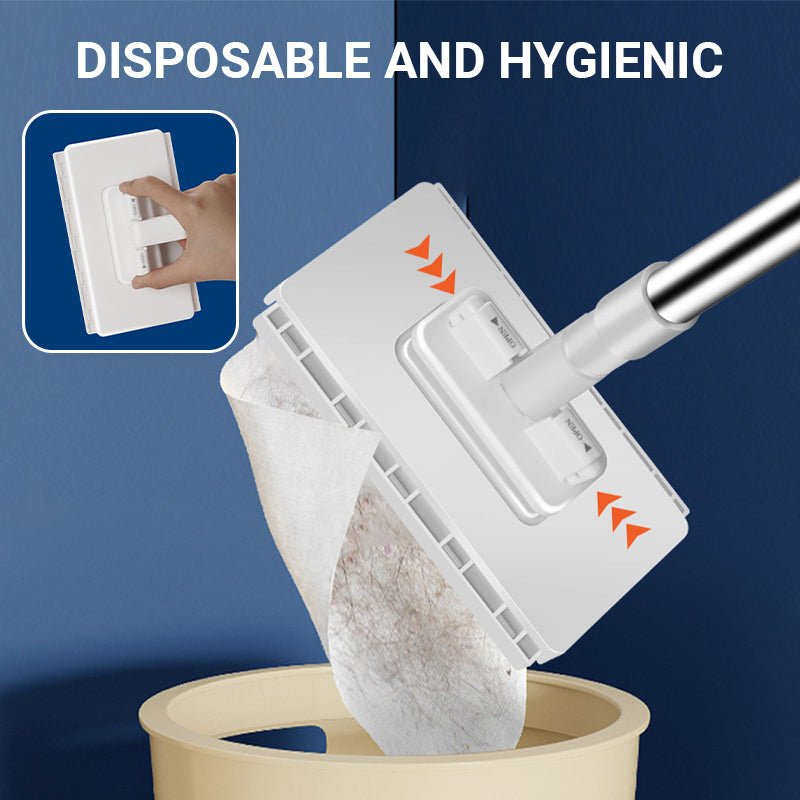 🔥Last Day Sales 70% OFF🔥Disposable Dust Mop with 5 Reusable Cloths