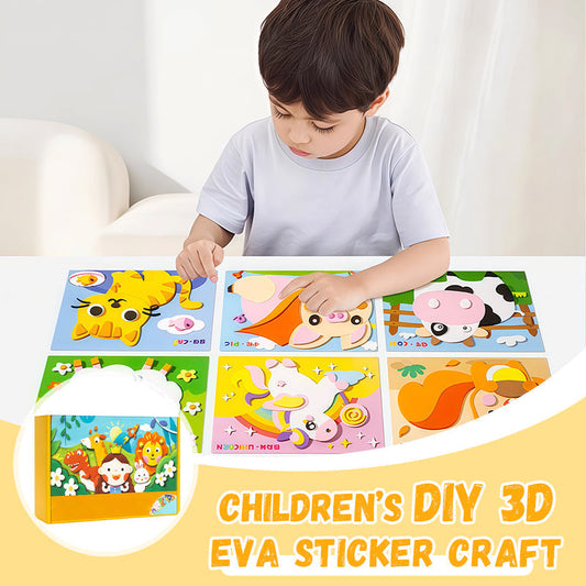 Kids DIY 3d Eva Sticker Craft