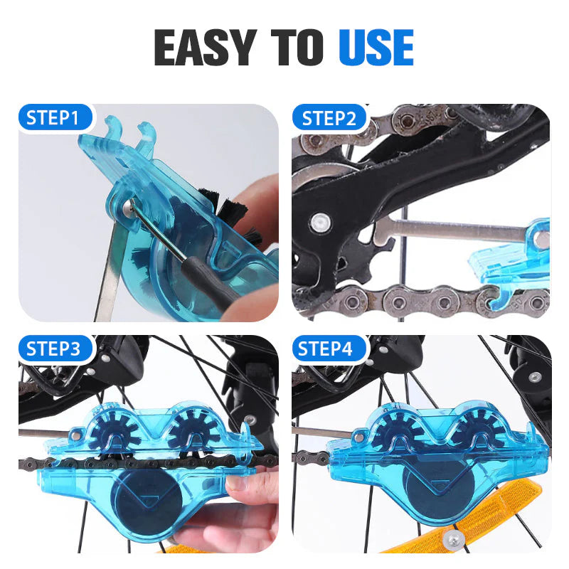 🔥Clean and maintain your bicycle effortlessly✨Bicycle chain cleane