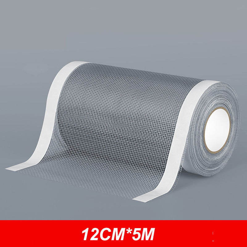 Self-adhesive DIY repair tape for window screen