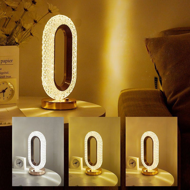 Rechargeable Luxury Crystal LED Night Light