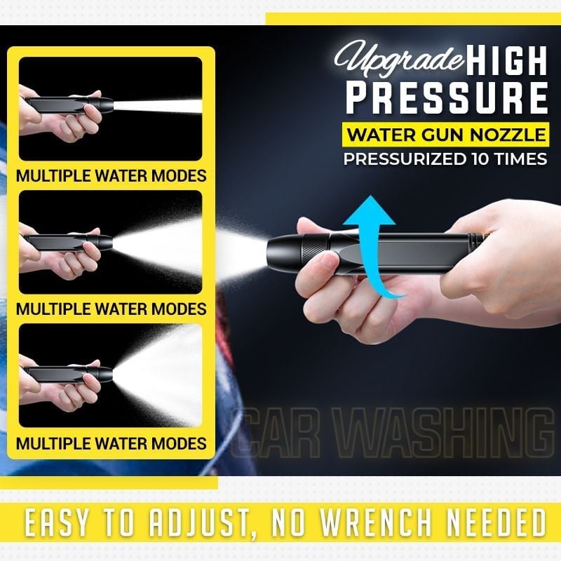 🚿 50% OFF for a limited time! 💧 High Pressure Washer – Ideal for car washing and gardening, 10 times stronger pressure, multiple adjustable settings ⚡