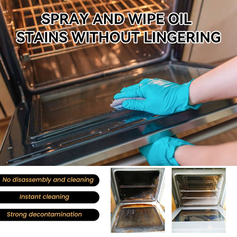 🧼 BUY 2 GET 1 FREE! ✨ Oven and grill cleaning spray – dissolves grease in 5 minutes, no scrubbing and removes odors 🔥