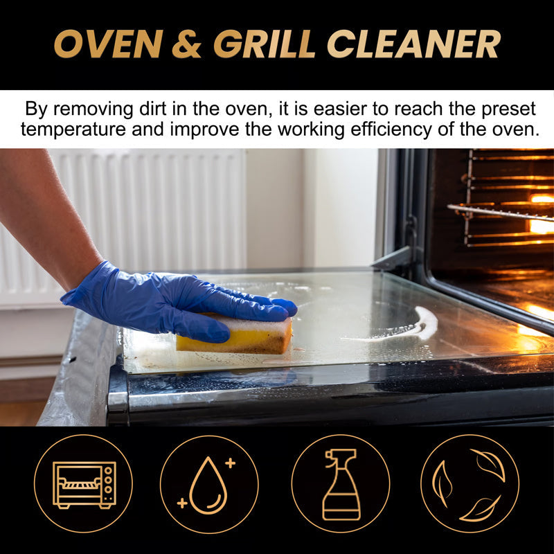 🧼 BUY 2 GET 1 FREE! ✨ Oven and grill cleaning spray – dissolves grease in 5 minutes, no scrubbing and removes odors 🔥