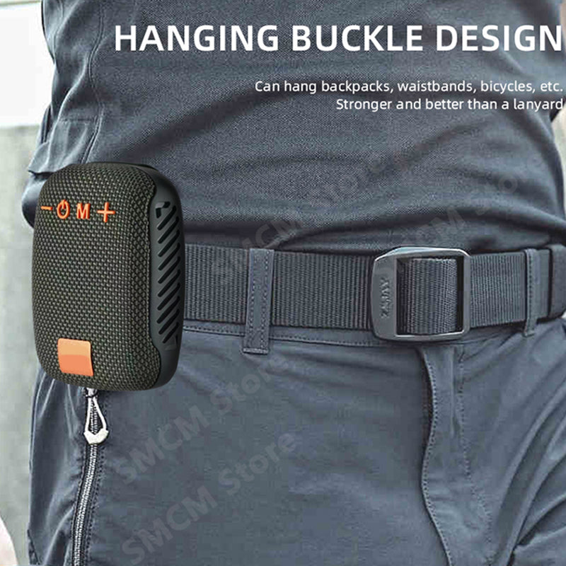 💎 Waterproof Bicycle Bluetooth Speaker – IPX5, TWS Stereo & TF Card Support
