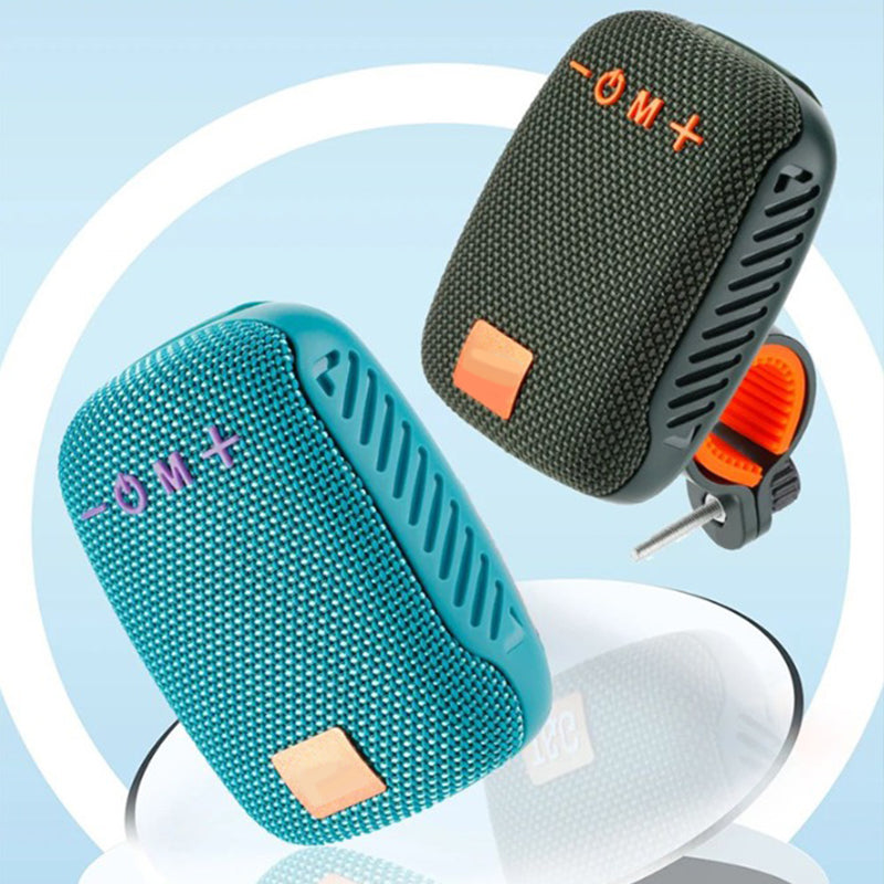💎 Waterproof Bicycle Bluetooth Speaker – IPX5, TWS Stereo & TF Card Support