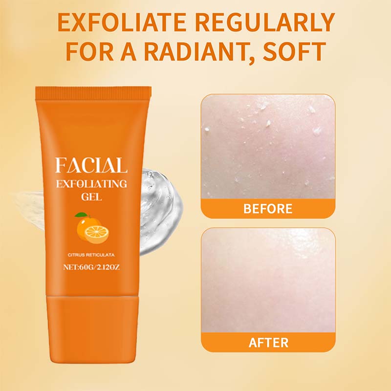 Moisturising orange peeling gel