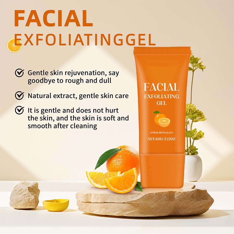 Moisturising orange peeling gel