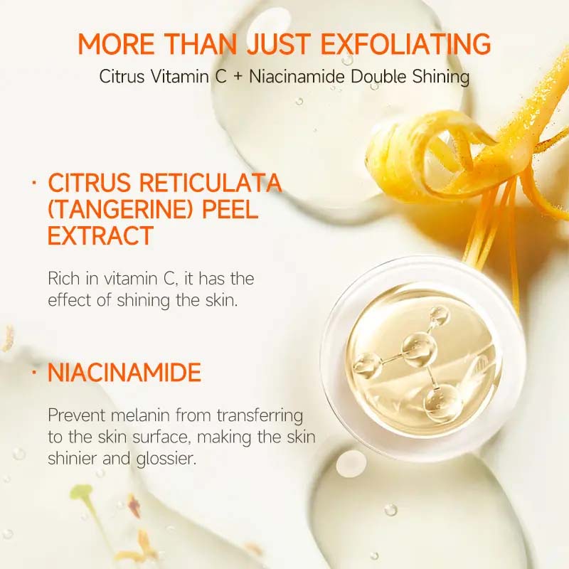 Moisturising orange peeling gel