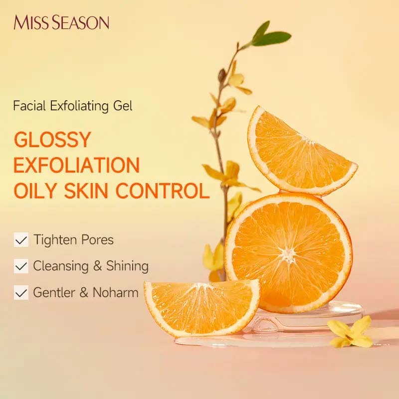 Moisturising orange peeling gel