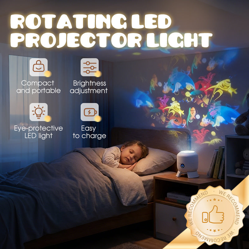 🥳HOT SALE 2026🥳💞Over 50,000 sold! Rotating LED projector with dynamic light effect