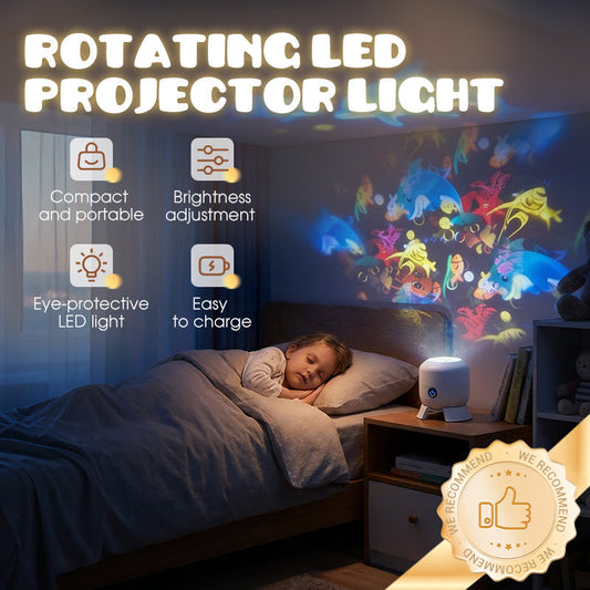 🥳HOT SALE 2026🥳💞Over 50,000 sold! Rotating LED projector with dynamic light effect