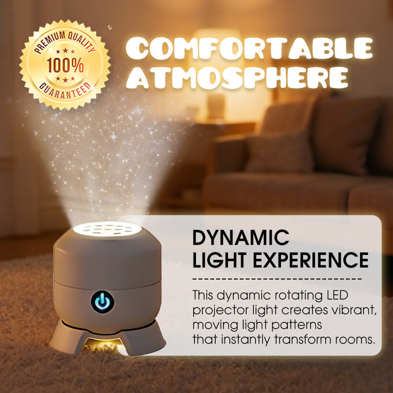 🥳HOT SALE 2026🥳💞Over 50,000 sold! Rotating LED projector with dynamic light effect