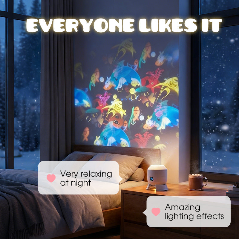 🥳HOT SALE 2026🥳💞Over 50,000 sold! Rotating LED projector with dynamic light effect