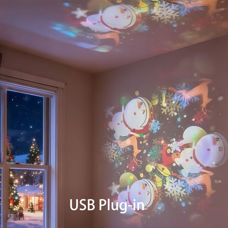 🥳HOT SALE 2026🥳💞Over 50,000 sold! Rotating LED projector with dynamic light effect