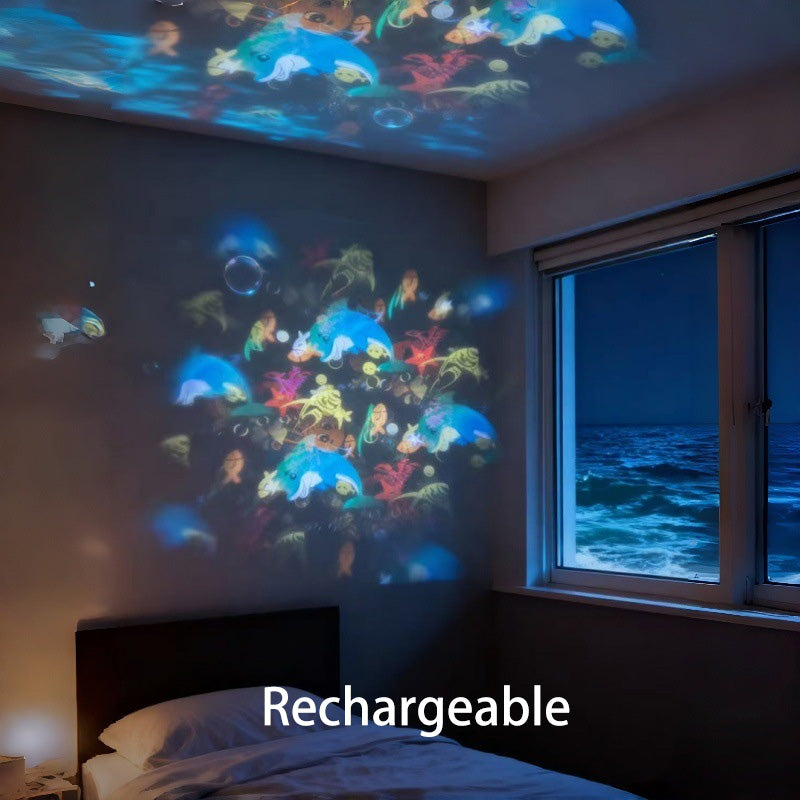 🥳HOT SALE 2026🥳💞Over 50,000 sold! Rotating LED projector with dynamic light effect
