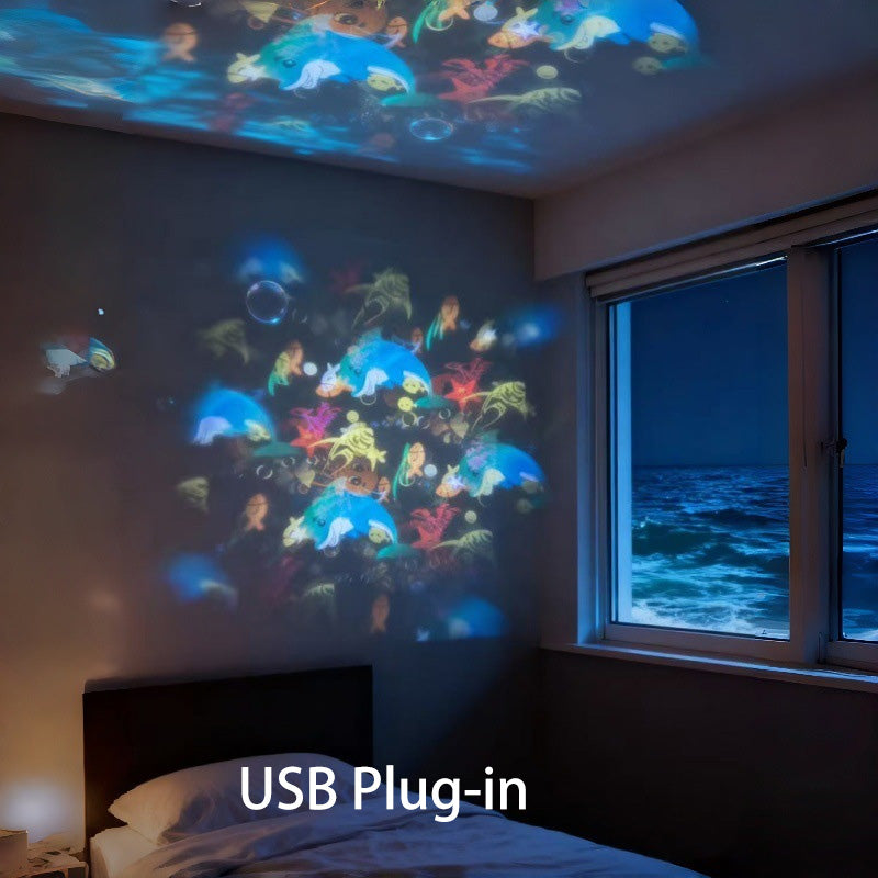🥳HOT SALE 2026🥳💞Over 50,000 sold! Rotating LED projector with dynamic light effect