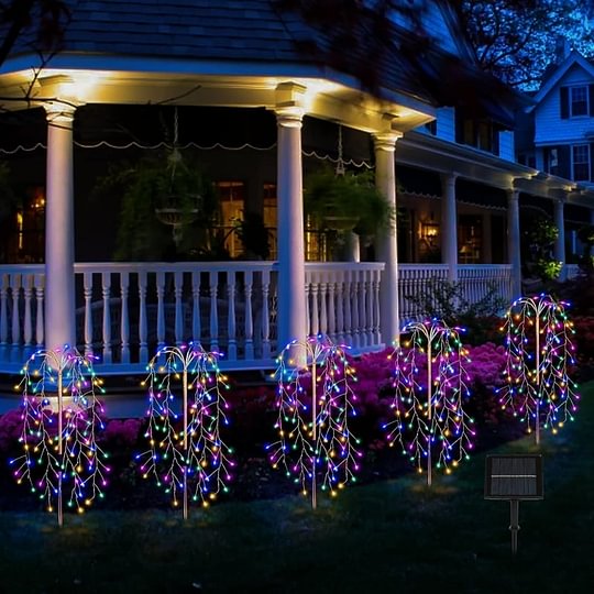 ☀️ 50% OFF 🌙 | Solar Garden Lights – 100/200 LEDs and IP55 Waterproof