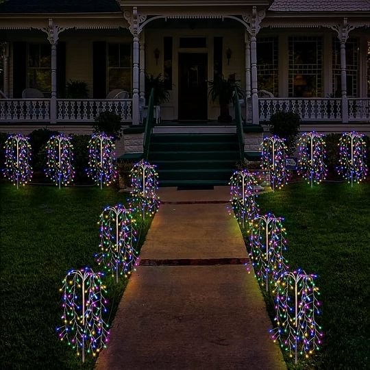 ☀️ 50% OFF 🌙 | Solar Garden Lights – 100/200 LEDs and IP55 Waterproof