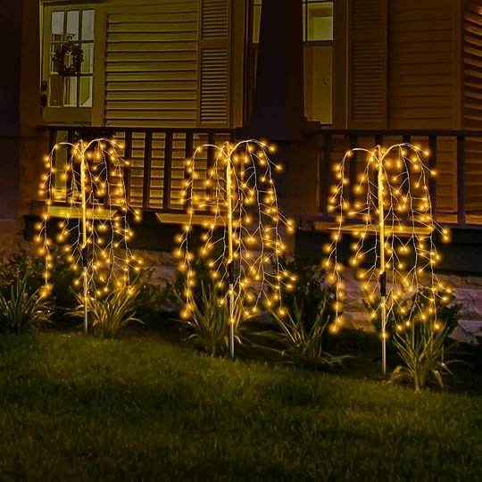 ☀️ 50% OFF 🌙 | Solar Garden Lights – 100/200 LEDs and IP55 Waterproof