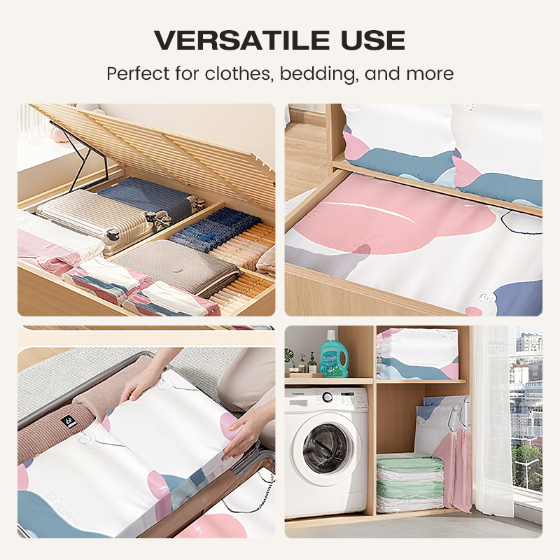 ⏰Last Day Offer: Just £3 per item!!!💞50K+ SOLD!🧳💨 No‑Pump Vacuum Storage Bags – Press & seal, no pump needed.