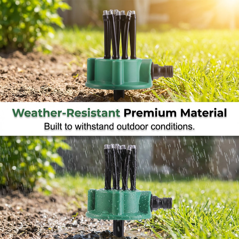 360° Coverage Precision Garden Irrigation Sprinkler  Buy 2  Get 1 FREE – you get 3!
