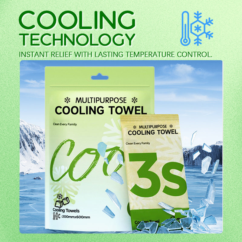 Multipurpose Cooling Towel for Outdoor Activities